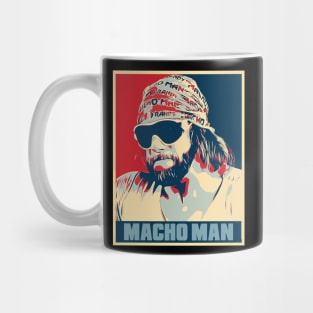 Macho Man // The Cream Of The Crop Hope Poster Art Mug